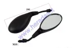 Mirrors for scooter, motocycle 2pc. set M10, right thread