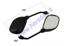 Mirrors for scooter motocycle 2 pc set M8, right thread