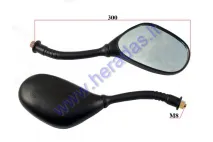 Mirror 2pc set for scooter