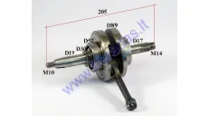 Crankshaft for 110cc ATV quad bike