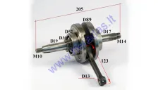 Crankshaft for 110cc ATV quad bike