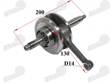 Crankshaft 125cc ATV quad bike