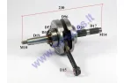 Crankshaft for 140cc ATV quad bike