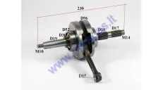 Crankshaft for 140cc ATV quad bike