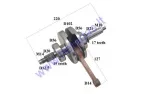 Crankshaft for 190cc ATV quad bike ZS190 W190