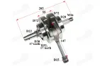 Crankshaft for 250cc motocross motorcycle WITH ENGINE ZS169FMM CB250CC