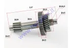 Gearbox drive shaft/ middle shaft for quad bike