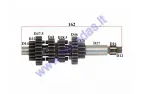 GEARBOX MAIN DRIVE SHAFT FOR SCOOTER WITH Minarelli AM6 ENGINE