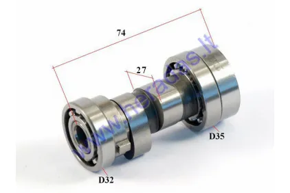 Camshaft for quad bike 110cc