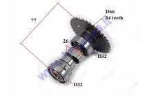 Camshaft for scooter 125-150cc