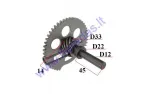 Kick start spindle for scooter L99 4T 125CC