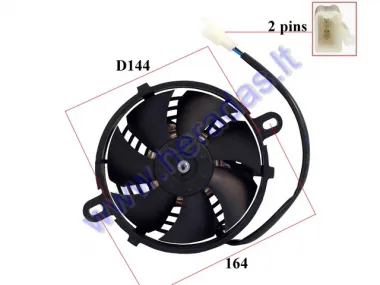 COOLING FAN FOR ATV QUAD BIKE 2PIN