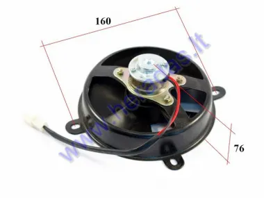 Cooling fan for ATV quad bike