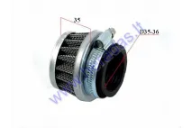 Wire mesh air filter for motorcycle D35-D36