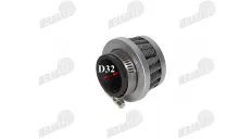 Vielinis sportinis oro filtras motociklui, keturračiui D32 tiesus tinka EGL MOTOR MADIX110, THE125