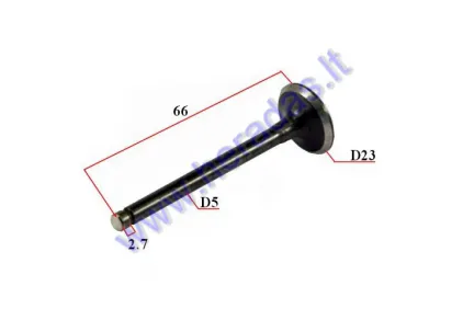 Intake valve for ATV quad bike 110cc