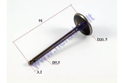 Intake valve for ATV quad bike 250cc