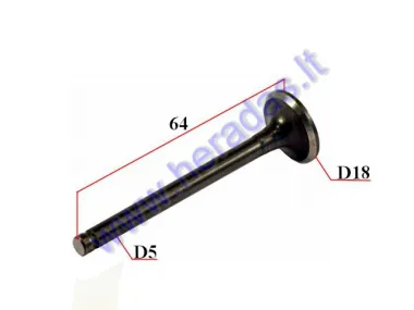 Intake valve for scooter