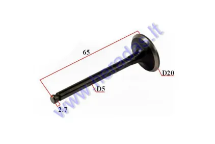 Exhaust valve for ATV quad bike 110cc