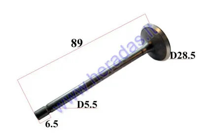 Exhaust valve for ATV quad bike 250cc