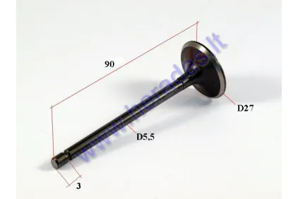 Exhaust valve for ATV quad bike, motorcycle 250cc fits MTL250 MOTOLAND engine type 165FMM166FMM167FMM
