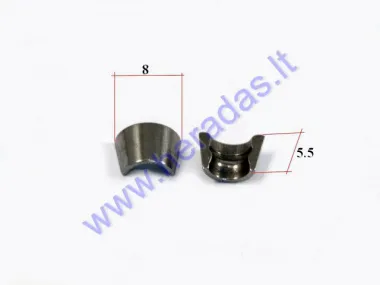Valve collet for quad bike engine
