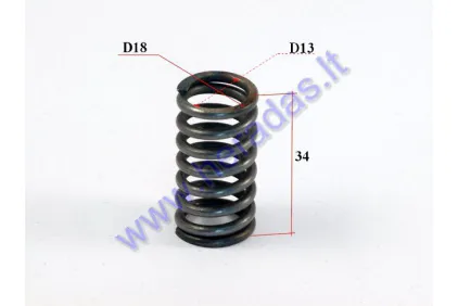 Valve spring inside for quad bike