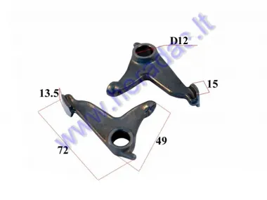 Vožtuvų svirtelės, komplektas 2vnt tinka 200-250cc varikliams