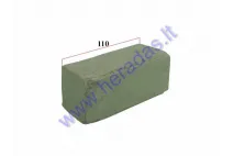 Green polishing paste bar for metals