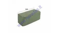 Green polishing paste bar for metals