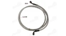 Rear brake hose for motorcycle, quad bike fits HIMOTO HM4