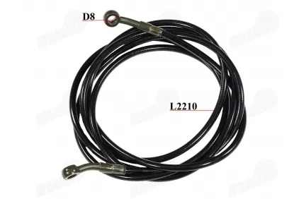 Rear brake hose for motorcycle, tricycle, quad bike fits HIMOTO HM2