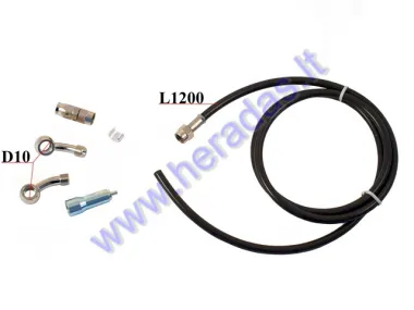 BRAKE HOSE FOR MOTORCYCLE, ATV L120 KIT