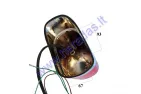 Tail light for gasoline motorcycle, chopper Wektor, Jinlun, Raven