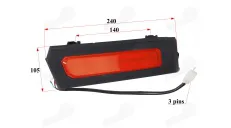 Tail light of the right side of the ATV fits TIGER FOREST