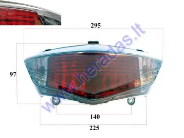 Rear lights for electric scooter suitable  for EPICO