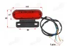 Tail light for electric scooter ROCKY 12V with turns