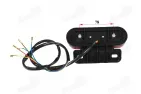 Tail light for electric scooter ROCKY 12V with turns