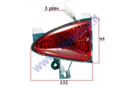 Left side tail light for ATV quad bike Yeti