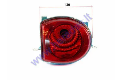 Tail light for quad bike