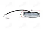 Žibintas galinis keturračiui ATV LED 12V  šviečia raudonai