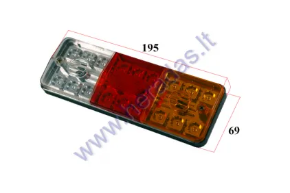 Rear lights for mini jeep