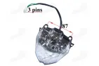Rear light for motorcycle fits FR50 E mark