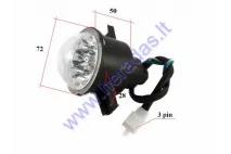 Žibintas LED priekinis ATV keturračio motociklo