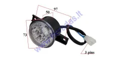 LED headlight for ATV quad bike