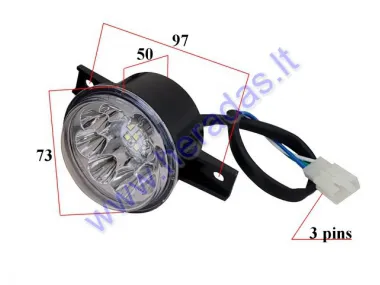 LED headlight for ATV quad bike