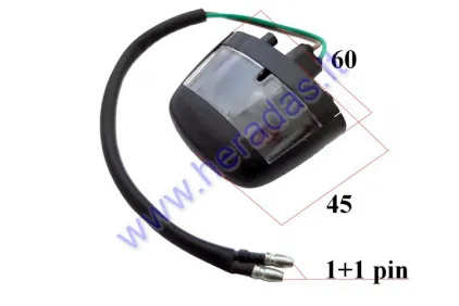 Žibintas  numerio apšvietimo motorolerio Baotian BT50QT