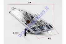 Right side turn signal light for electric trike scooter MS01 MS03 MS04