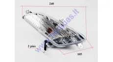 Right side turn signal light for electric trike scooter MS01 MS03 MS04