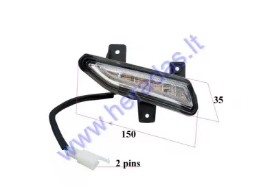 Right side turn signal light for electric trike scooter MS031 MS041